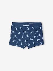 Swim Shorts with Whale Prints, for Baby Boys