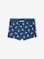 Swim Shorts with Whale Prints, for Baby Boys navy blue 
