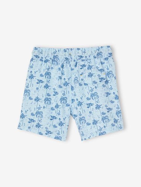 Printed Swim Shorts for Boys sky blue 