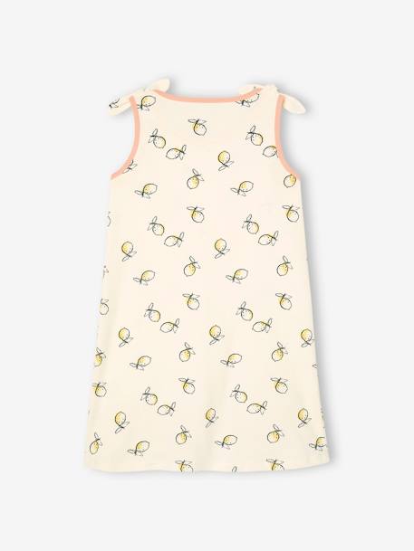 Lemons Nightie for Girls ecru 
