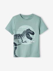 Boys-Tops-T-Shirt with Large Dinosaur, for Boys