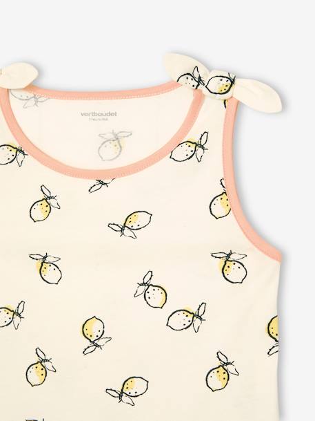 Lemons Nightie for Girls ecru 