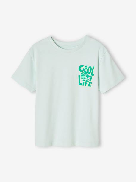 T-Shirt with Motif, for Boys mint green 