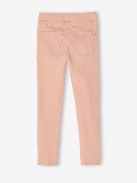 MEDIUM Hip, Embroidered MorphologiK Treggings, for Girls rosy 