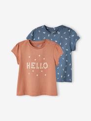 Baby-T-shirts & Roll Neck T-Shirts-T-Shirts-Pack of 2 Basic T-Shirts for Babies