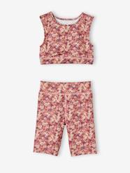 Girls-Sets-Sports Outfit, Bra & Close-Fitting Shorts for Girls