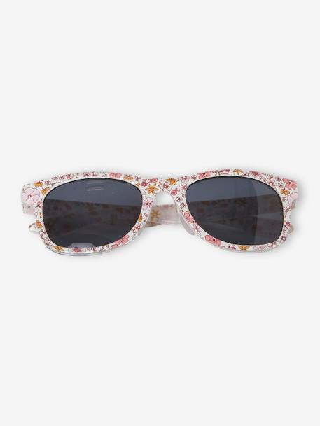 Flower-Shaped Sunglasses for Girls rose 