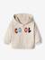 Zipped Jacket with Hood for Babies ecru 