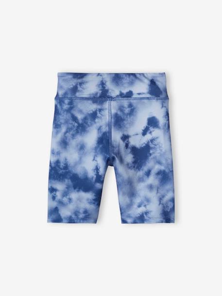 Techno Shorts, Tie-Dye Print, for Girls blue 