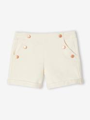Girls-Shorts-Fabric Shorts with Flap-Opening Effect for Girls