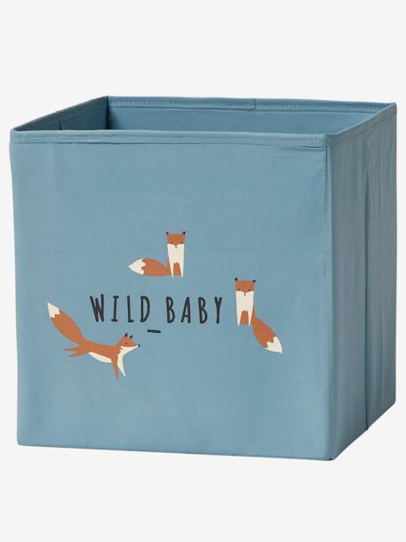 Set of 3 Storage Boxes, Baby Fox set blue 