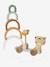 Stackable Pull-Along Tiger in FSC® 100% Wood green 