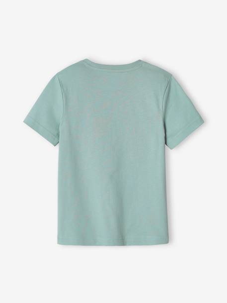 T-Shirt with Large Dinosaur, for Boys mint green 