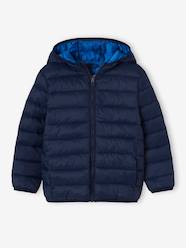 Boys-Lightweight Jacket with Recycled Polyester Padding & Hood for Boys