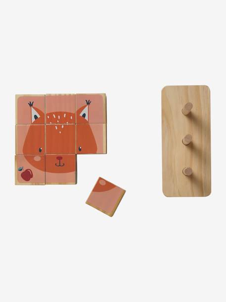 Stacking Cubes Puzzle in FSC® Wood wood 