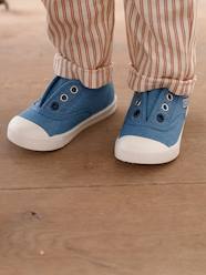 Shoes-Boys Footwear-Trainers-Elasticated Canvas Trainers for Babies