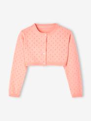Cropped Openwork Cardigan for Girls