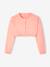Cropped Openwork Cardigan for Girls coral 