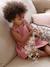 Dungaree Dress in Cotton Gauze, for Babies Pink 