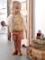 Shorts with Elasticated Waistband, for Babies clay beige+GREEN MEDIUM SOLID 