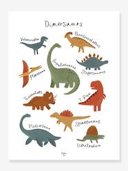 Bedding & Decor-Decoration-Wall Décor-Dinosaurs Poster, Sunny by LILIPINSO