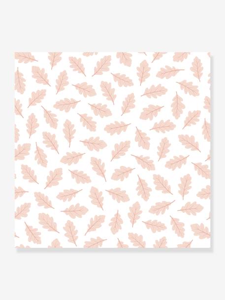 Oak Leaf Pattern Wallpaper, Joro by LILIPINSO brown+rosy 