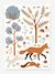 Fox Stickers, Joro by LILIPINSO brown 