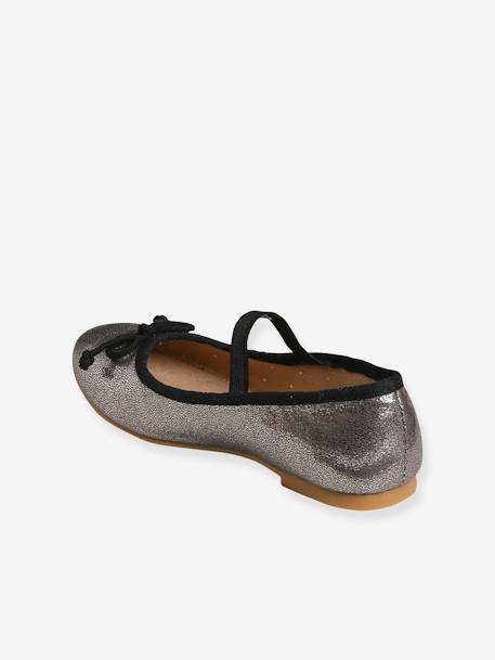 Iridescent Mary Jane Shoes for Girls anthracite 