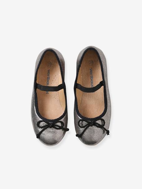 Iridescent Mary Jane Shoes for Girls anthracite 