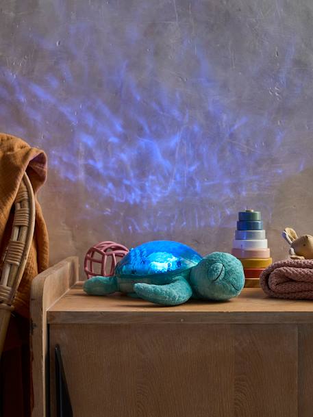 Night Light, Tranquil Turtle by CLOUD B Blue+Electric Blue 
