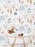 Forest Pattern Wallpaper, Joro by LILIPINSO brown 