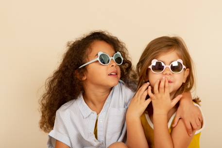 OurS'on Sunglasses 1-2 Years, KI ET LA Beige+pale pink 