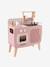 Wooden Design Kitchen - FSC®100 Certified caramel+Light Blue+Light Pink 