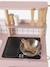 Wooden Design Kitchen - FSC®100 Certified caramel+Light Blue+Light Pink 