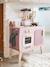 Wooden Design Kitchen - FSC®100 Certified caramel+Light Blue+Light Pink 