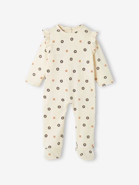Pack of 2 Sleepsuits for Babies rosy 