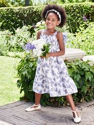 Girls-Long Strappy Occasion Wear Dress for Girls