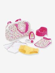 Toys-Dolls & Soft Dolls-Set of Floral Nappy-Changing Accessories - COROLLE
