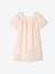 Dress with Broderie Anglaise & Butterfly Sleeves, for Girls pale pink 