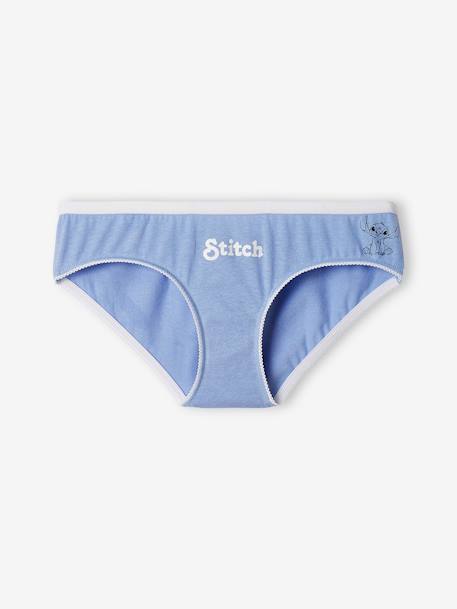 Pack of 5 Stitch Briefs for Girls, by Disney® sky blue 