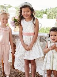 Occasion Wear Dress with Floral Print, for Girls