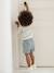 Shorts with Elasticated Waistband, for Babies clay beige+GREEN MEDIUM SOLID 