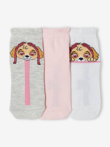 Pack of 3 Pairs of Paw Patrol® Socks for Girls set pink 