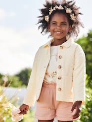 Girls-Coats & Jackets-Broderie Anglaise Cardigan for Girls