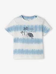Baby-T-shirts & Roll Neck T-Shirts-T-Shirts-Tie & Dye Turtle T-Shirt for Babies