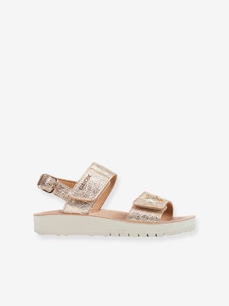 Costarei Girl Sandals by GEOX® for Children gold+pale pink 