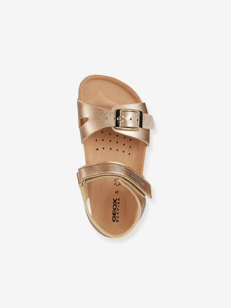 Adriel Girl C Sandals by GEOX® for Children blue+pale pink+rose 