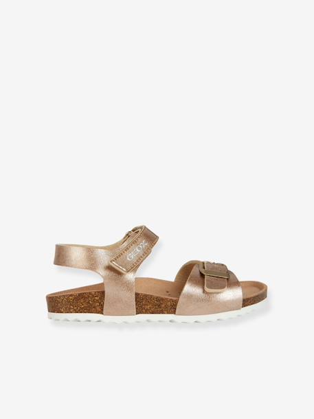 Adriel Girl C Sandals by GEOX® for Children blue+pale pink+rose 