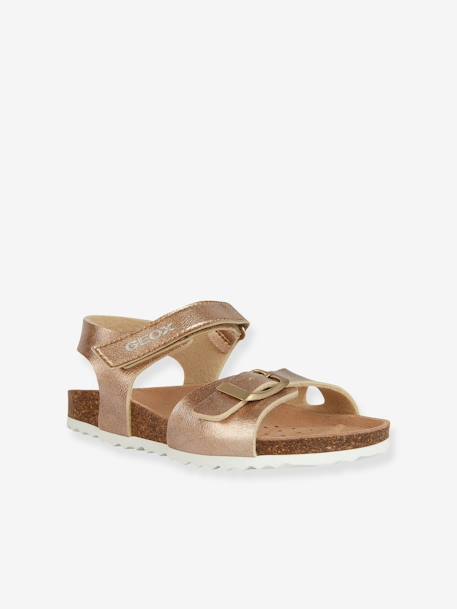 Adriel Girl C Sandals by GEOX® for Children blue+pale pink+rose 