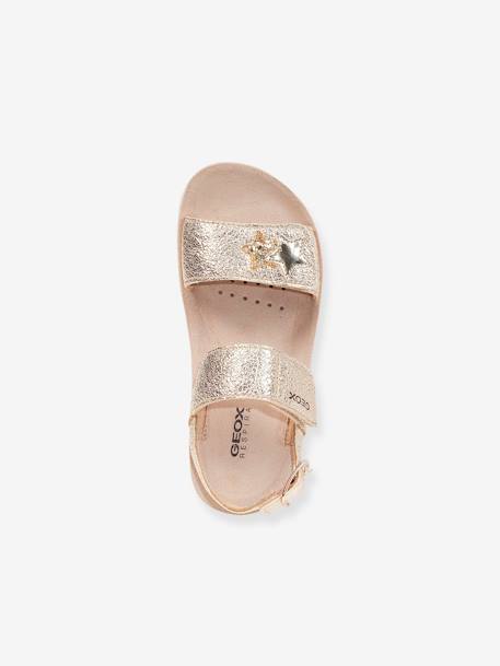 Costarei Girl Sandals by GEOX® for Children gold+pale pink 
